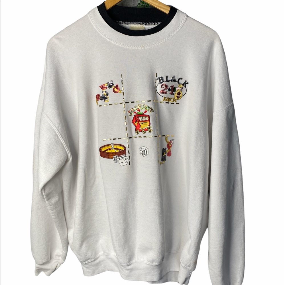 VTG Crewneck Gambling Women’s Jackpot